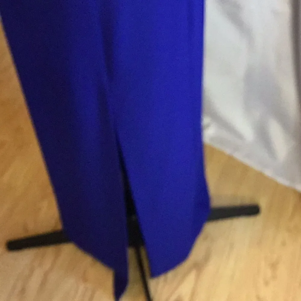 JR NITES a size 8 petite maxi dress with matching short beaded jacket